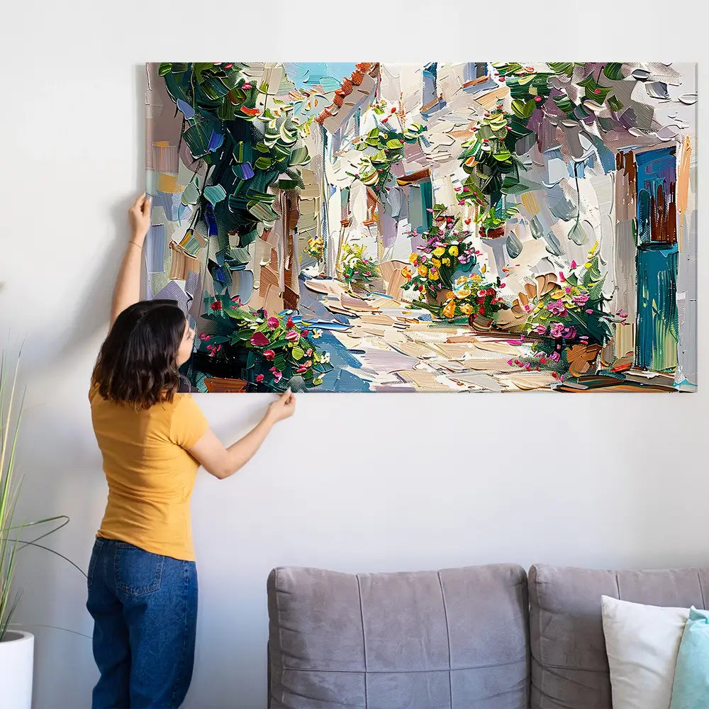 Alleyway Oversized Canvas Print Alleyway Oversized Canvas Print wall art product Art Print Shop