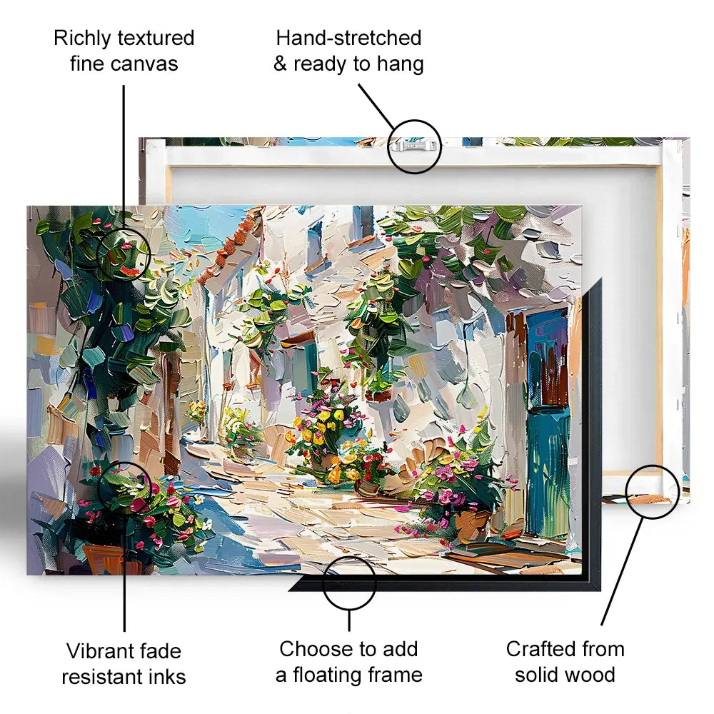 Alleyway Oversized Canvas Print Alleyway Oversized Canvas Print wall art product Elena Avanesova