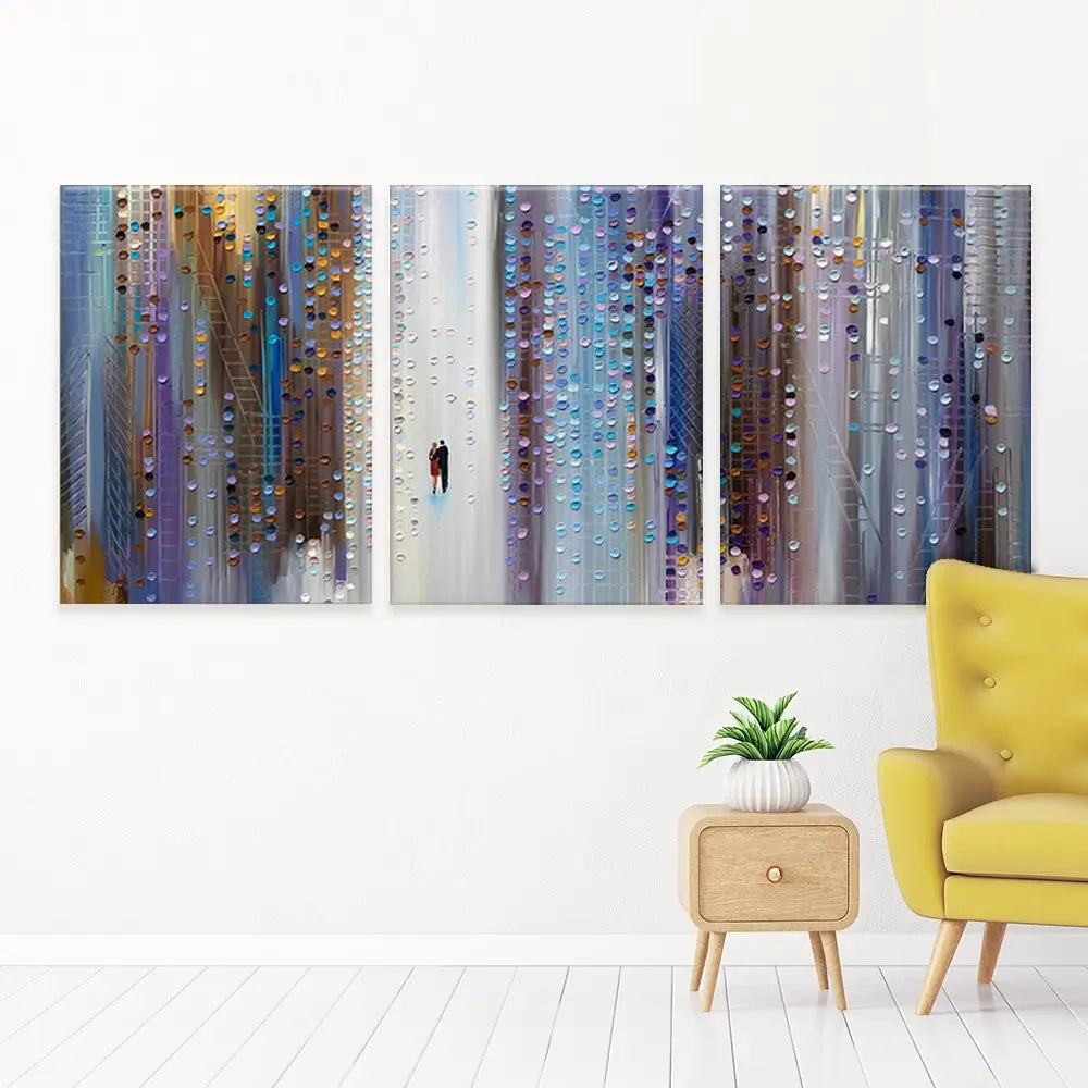 Alluring Distraction Trio Canvas Print Alluring Distraction Trio Canvas Print wall art product Ekaterina Ermilkina