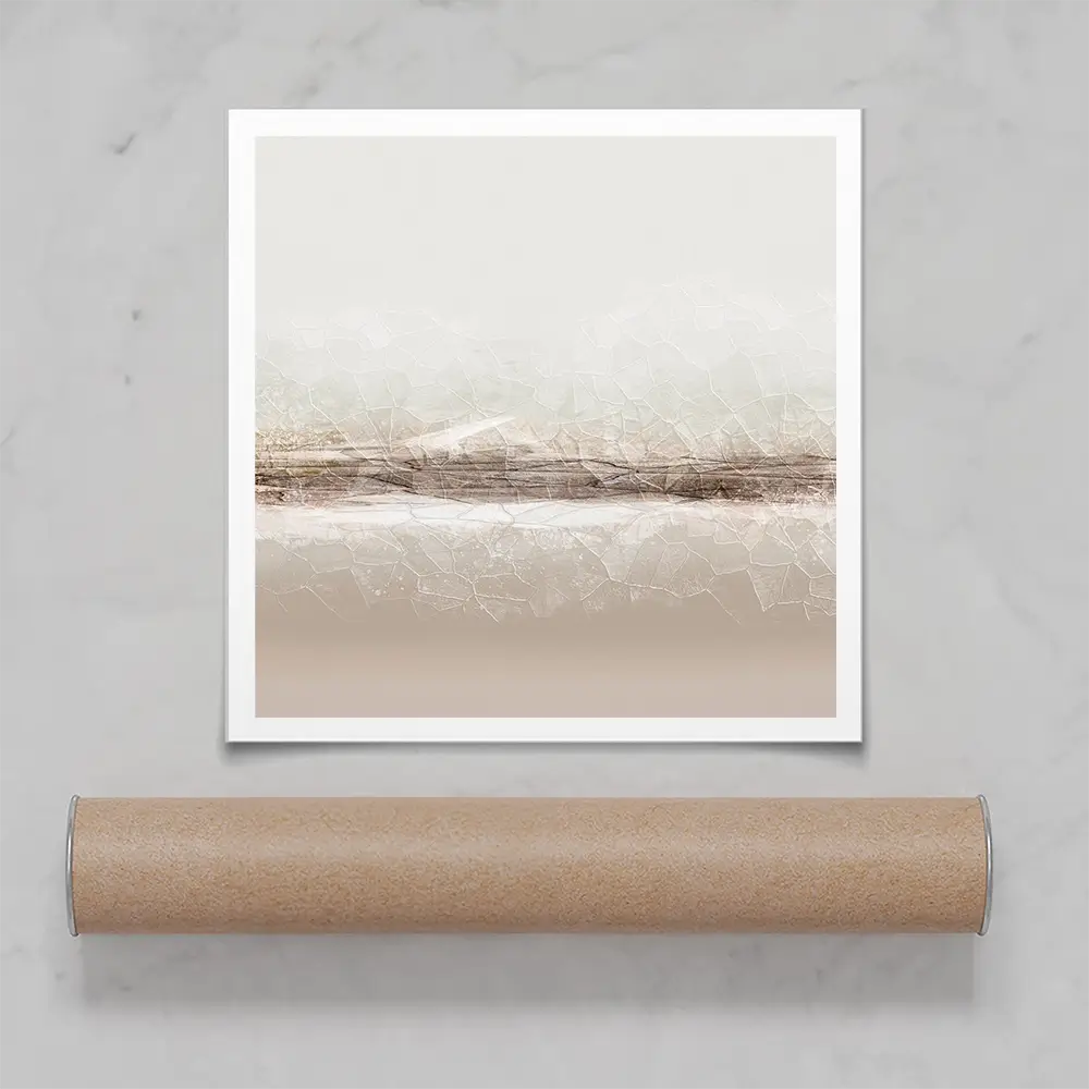 Almond Abstract Square Art Print Almond Abstract Square Art Print wall art product Aimee Linzi