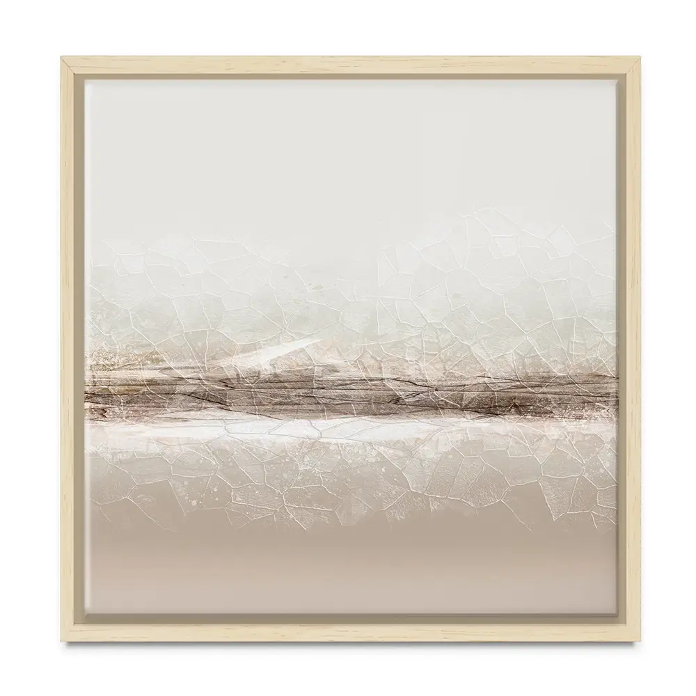 Almond Abstract Square Canvas Print Almond Abstract Square Canvas Print wall art product Aimee Linzi