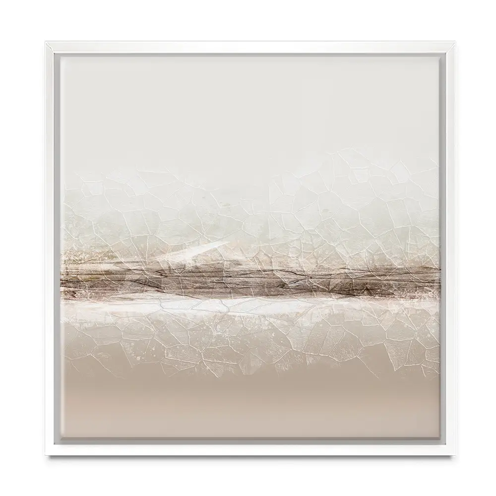 Almond Abstract Square Canvas Print Almond Abstract Square Canvas Print wall art product Aimee Linzi