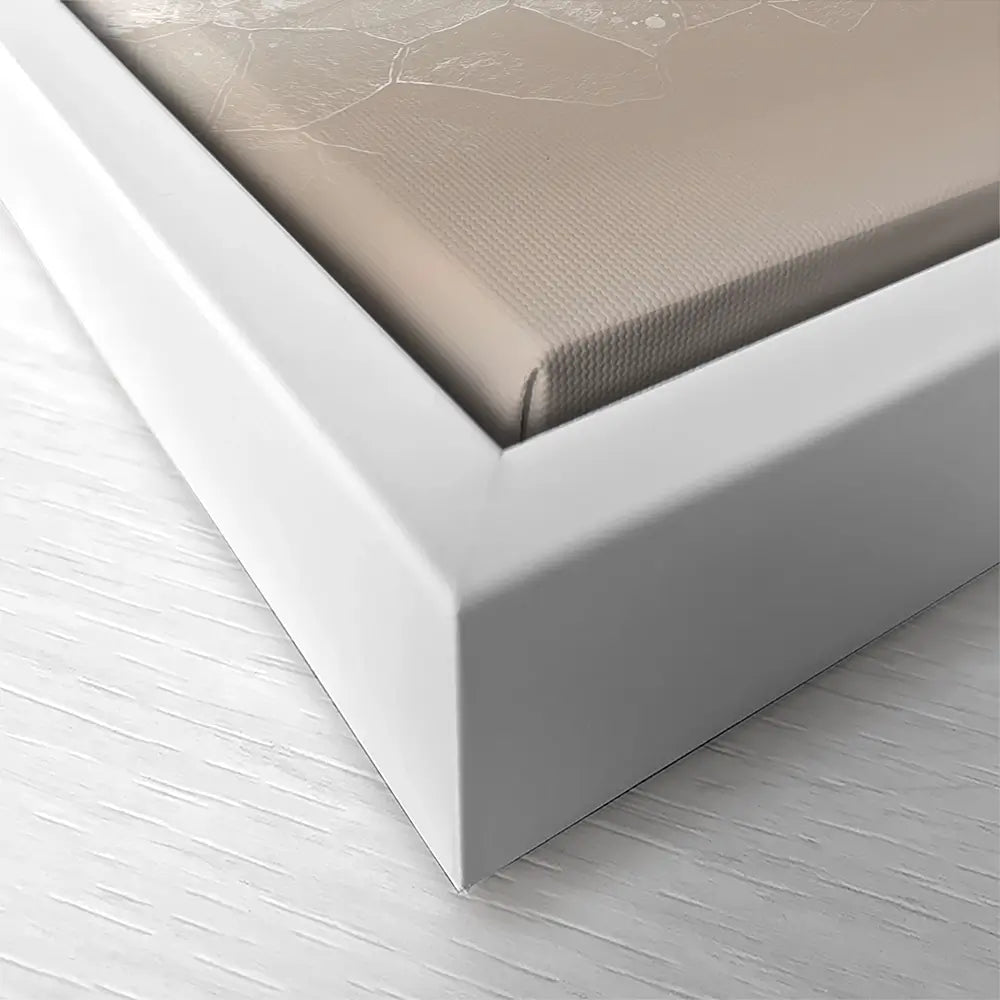 Almond Abstract Square Canvas Print Almond Abstract Square Canvas Print wall art product Aimee Linzi