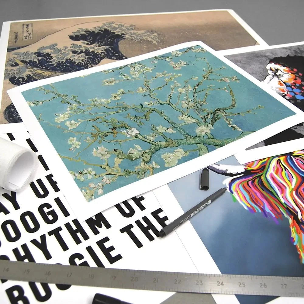 Almond Blossoms Art Print Almond Blossoms Art Print wall art product Vincent Van Gogh