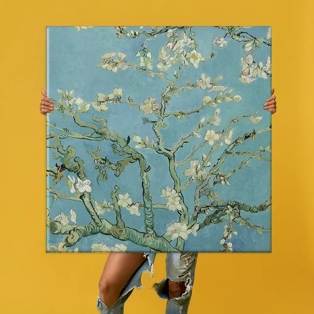 Almond Blossoms Oversized Canvas Print Almond Blossoms Oversized Canvas Print wall art product Art Print Shop