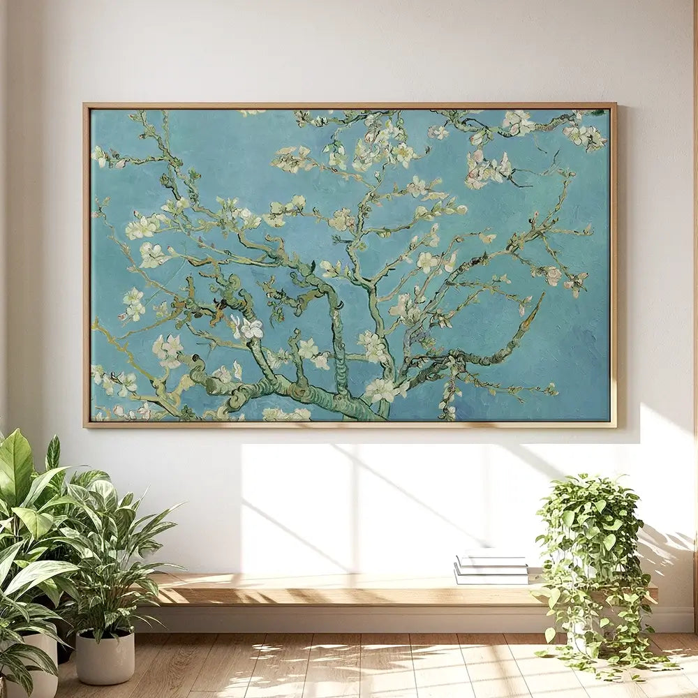 Almond Blossoms Oversized Canvas Print Almond Blossoms Oversized Canvas Print wall art product Art Print Shop
