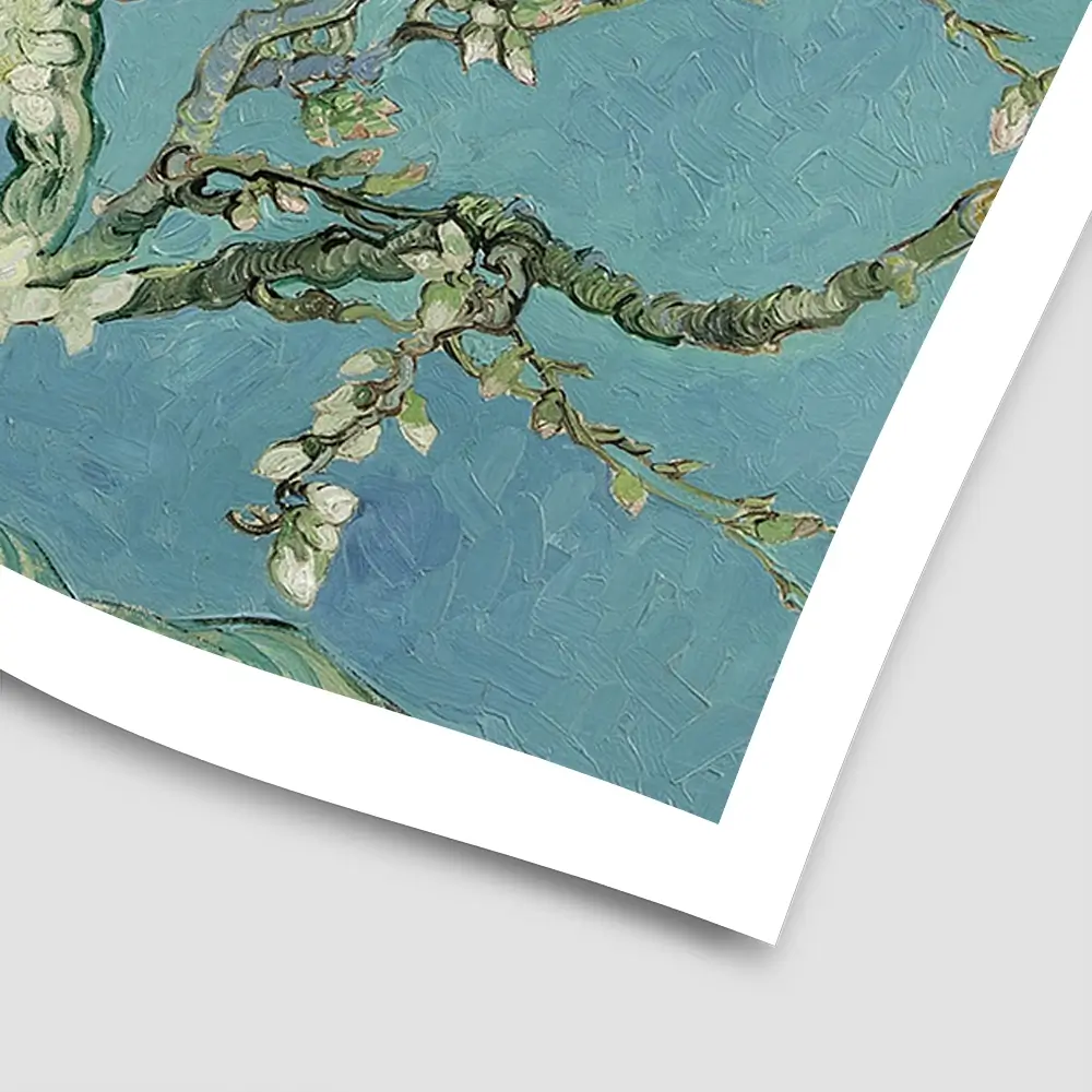 Almond Blossoms Square Art Print Almond Blossoms Square Art Print wall art product Vincent Van Gogh