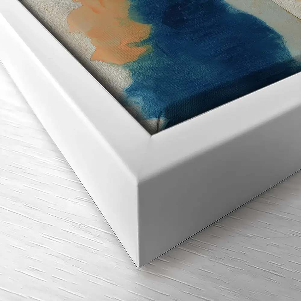 Alpine Autumn Lake Reflection Canvas Print Alpine Autumn Lake Reflection Canvas Print wall art product Chromatic Storm Studio