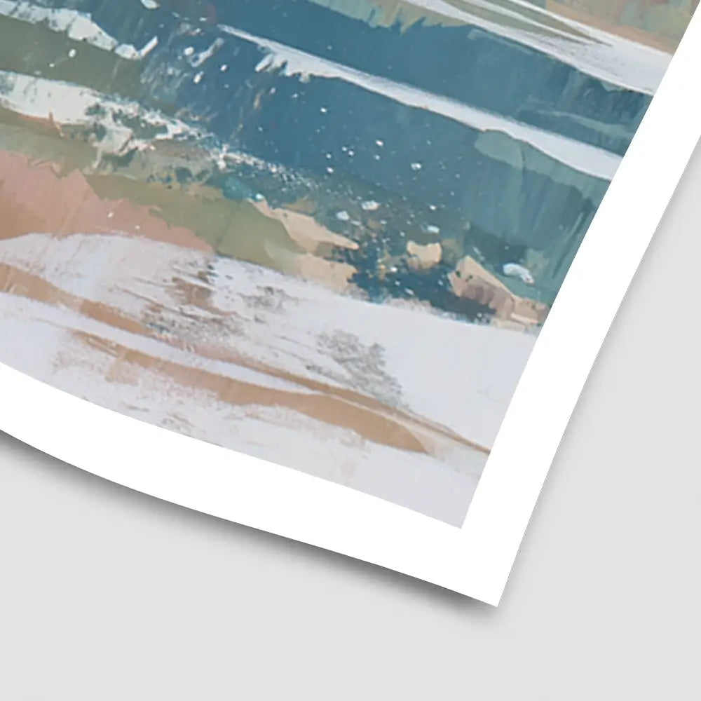 Alpine Lake Reflection Art Print Alpine Lake Reflection Art Print wall art product Chromatic Storm Studio