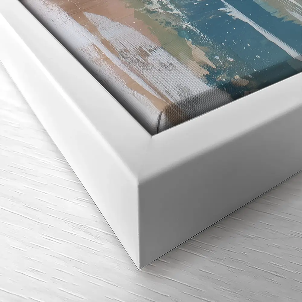 Alpine Lake Reflection Canvas Print Alpine Lake Reflection Canvas Print wall art product Chromatic Storm Studio