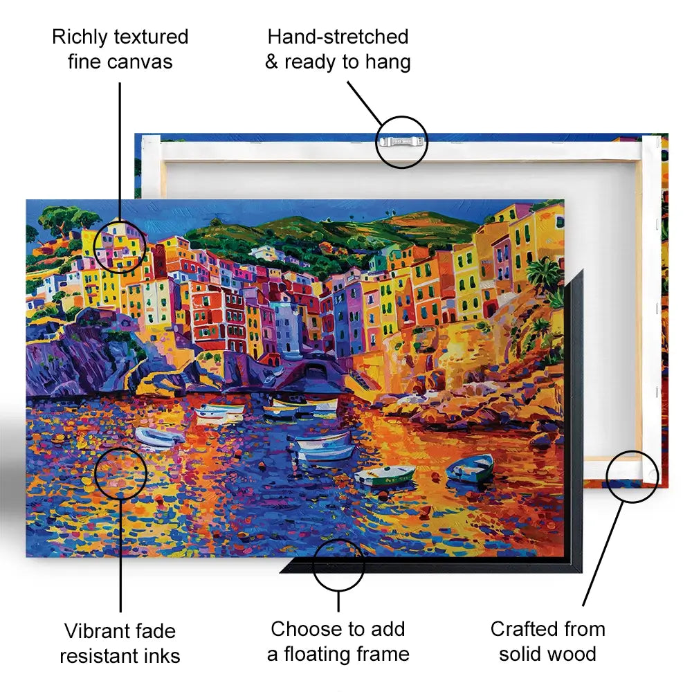 Amalfi Coast Canvas Print Amalfi Coast Canvas Print | Amalfi Coast Artwork wall art product Ivailo Nikolov / Shutterstock