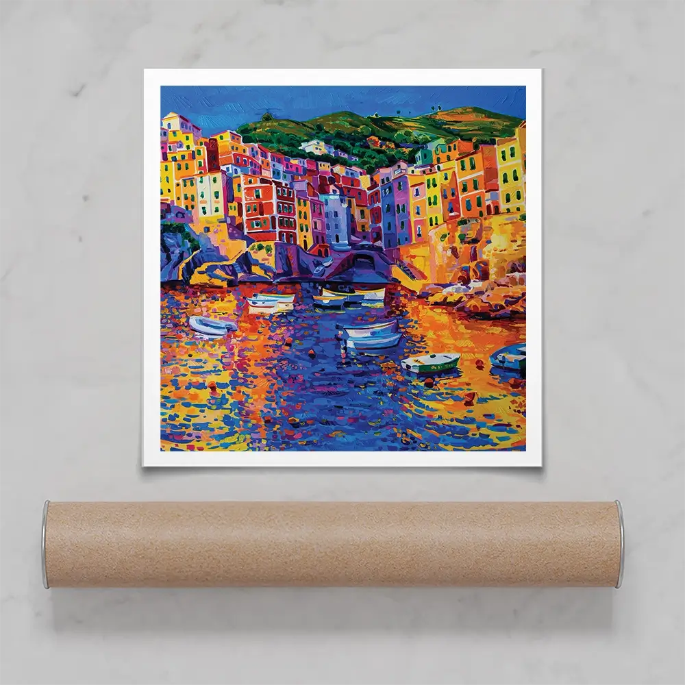 Amalfi Coast Square Art Print Amalfi Coast Square Art Print wall art product Ivailo Nikolov / Shutterstock