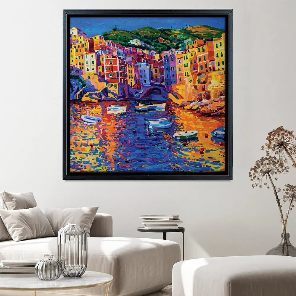 Amalfi Coast Square Canvas Print Amalfi Coast Square Canvas Print | Amalfi Coast Artwork | Amalfi Art wall art product Ivailo Nikolov / Shutterstock