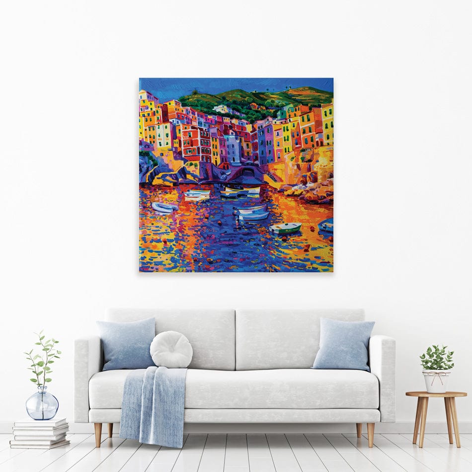 Amalfi Coast Square Canvas Print wall art product Ivailo Nikolov / Shutterstock