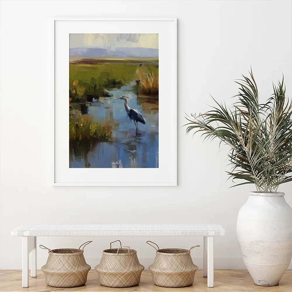 Among The Reeds Framed Art Print Among The Reeds Framed Art Print wall art product Svetlana Aleynikova