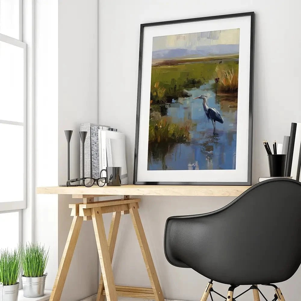 Among The Reeds Framed Art Print Among The Reeds Framed Art Print wall art product Svetlana Aleynikova
