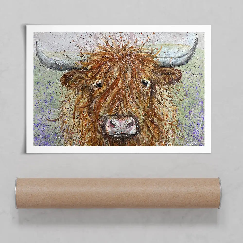 Angus Art Print Angus Art Print wall art product Jane Brookshaw