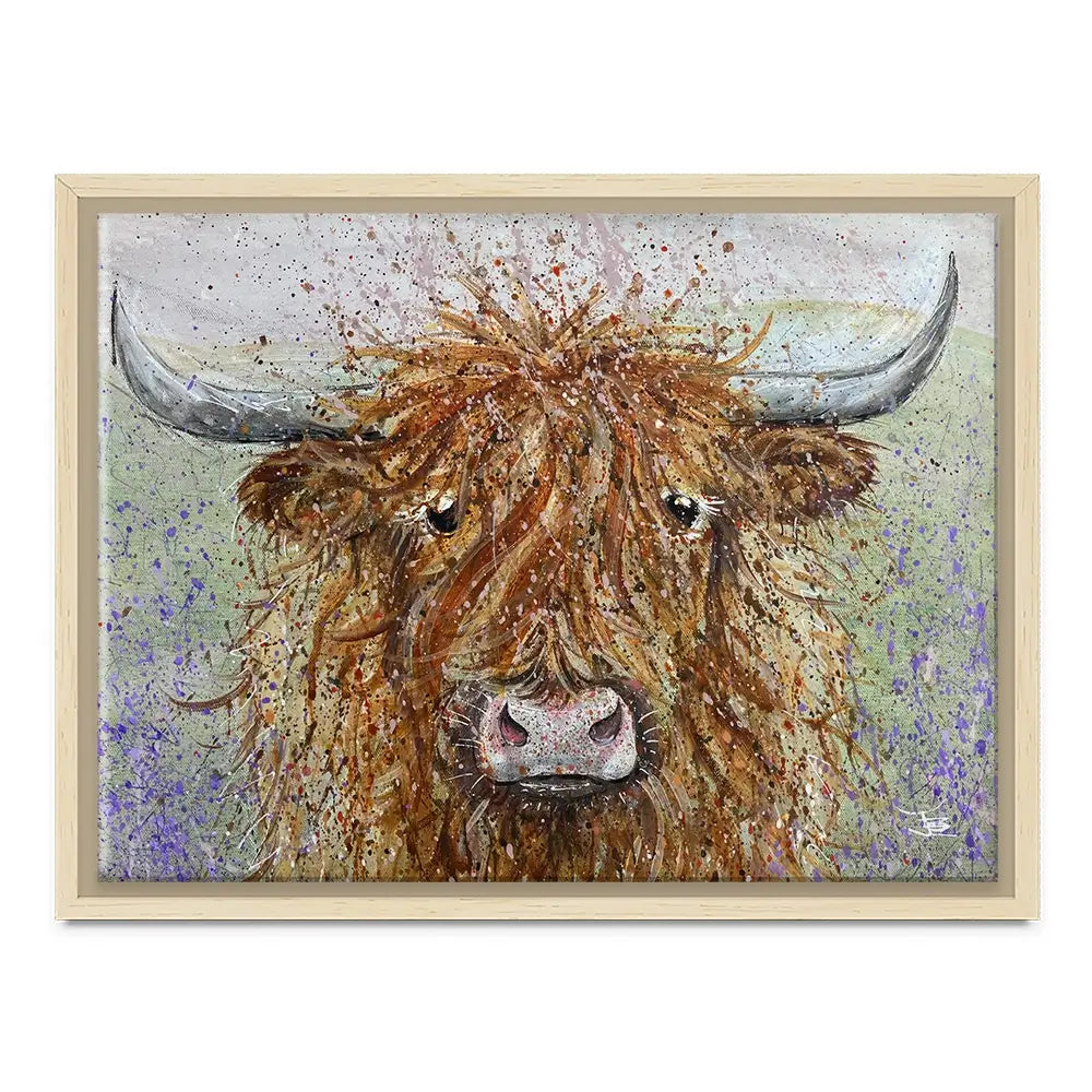 Angus Canvas Print Angus Canvas Print wall art product Jane Brookshaw