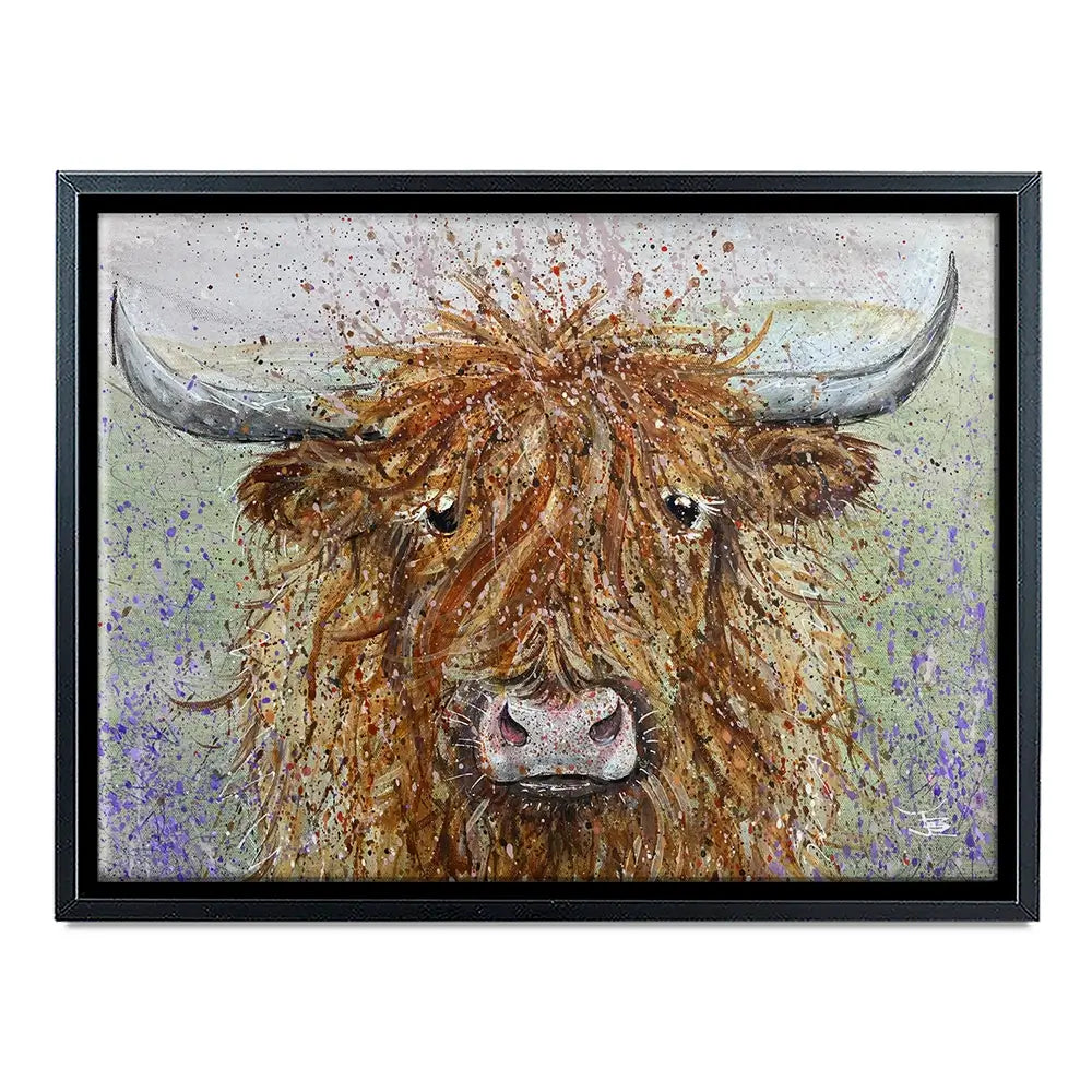 Angus Canvas Print Angus Canvas Print wall art product Jane Brookshaw