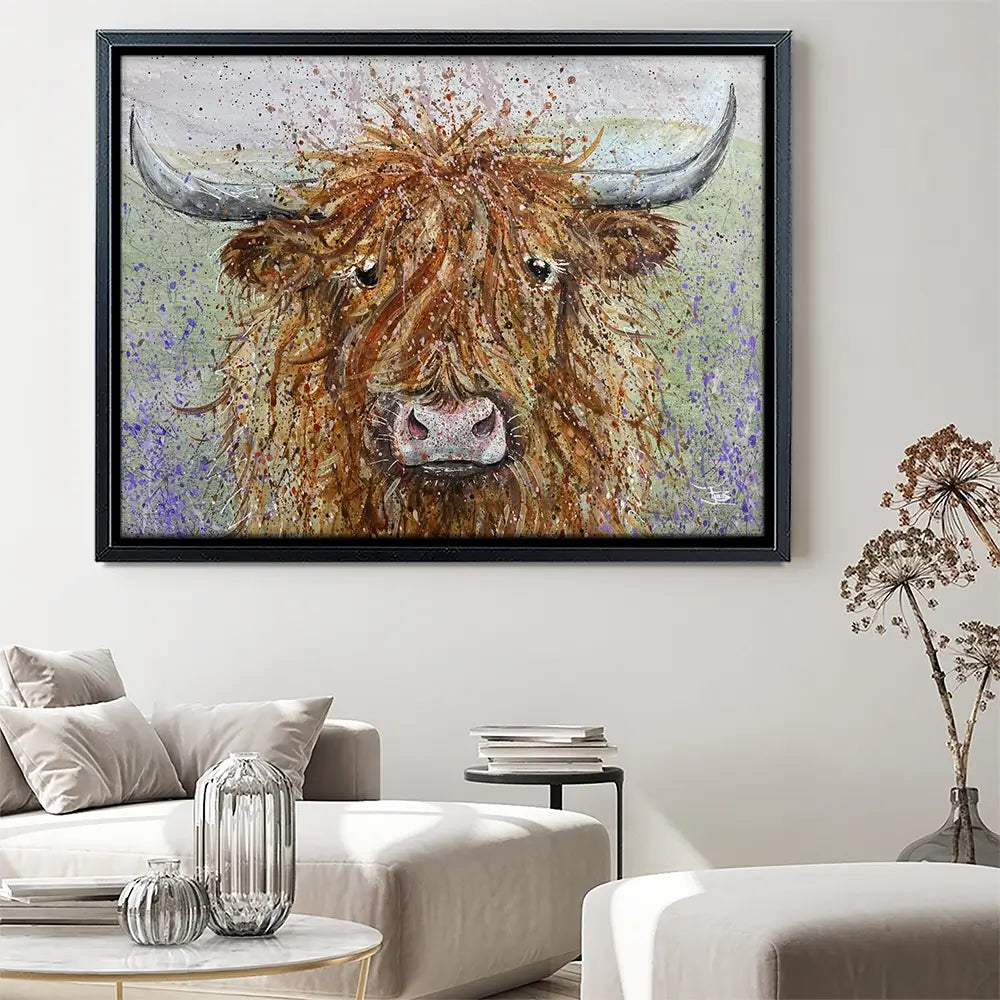 Angus Canvas Print Angus Canvas Print wall art product Jane Brookshaw