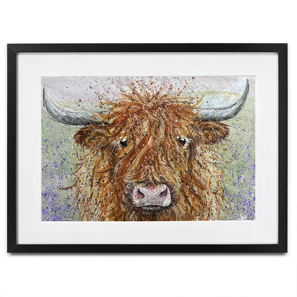 Angus Framed Art Print Angus Framed Art Print wall art product Jane Brookshaw