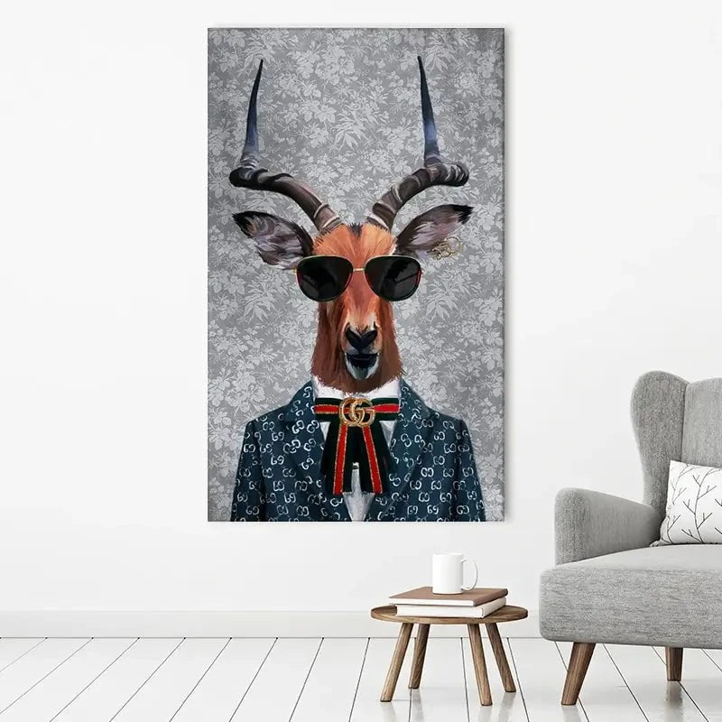 Antelope Canvas Print Antelope Canvas Print wall art product Svetlana Aleynikova
