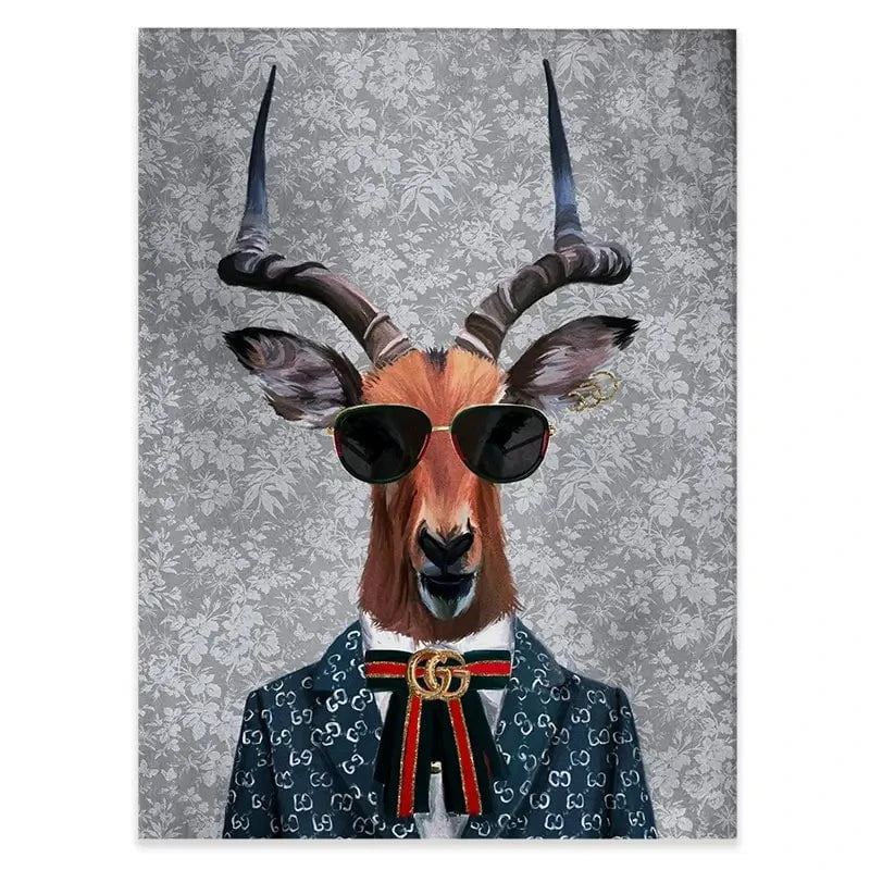 Antelope Canvas Print Antelope Canvas Print wall art product Svetlana Aleynikova