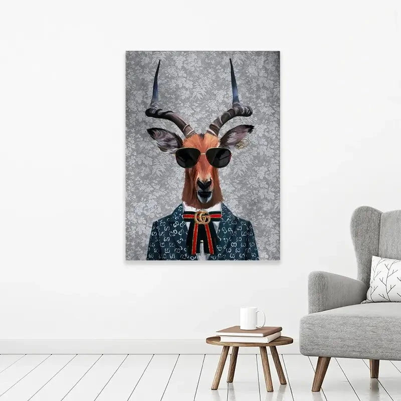 Antelope Canvas Print Antelope Canvas Print wall art product Svetlana Aleynikova