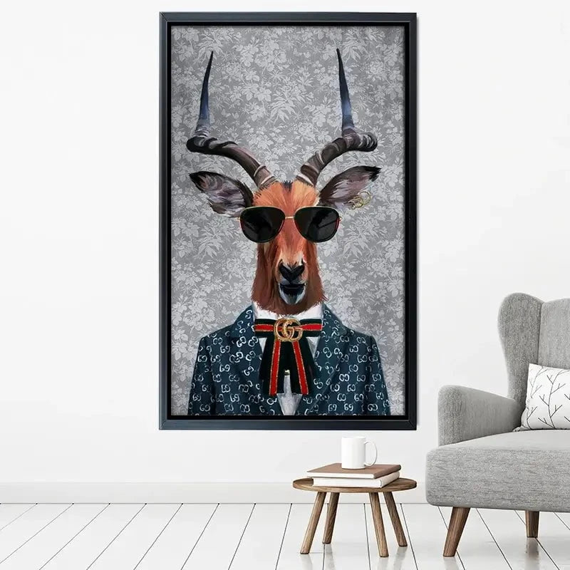 Antelope Canvas Print Antelope Canvas Print wall art product Svetlana Aleynikova
