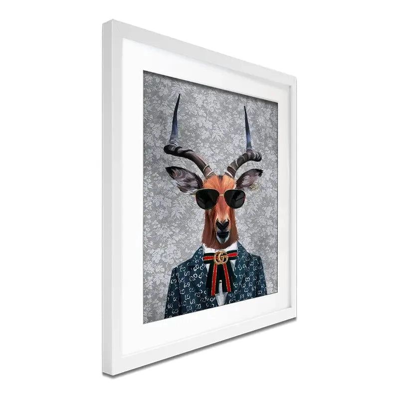 Antelope Framed Art Print Antelope Framed Art Print wall art product Svetlana Aleynikova