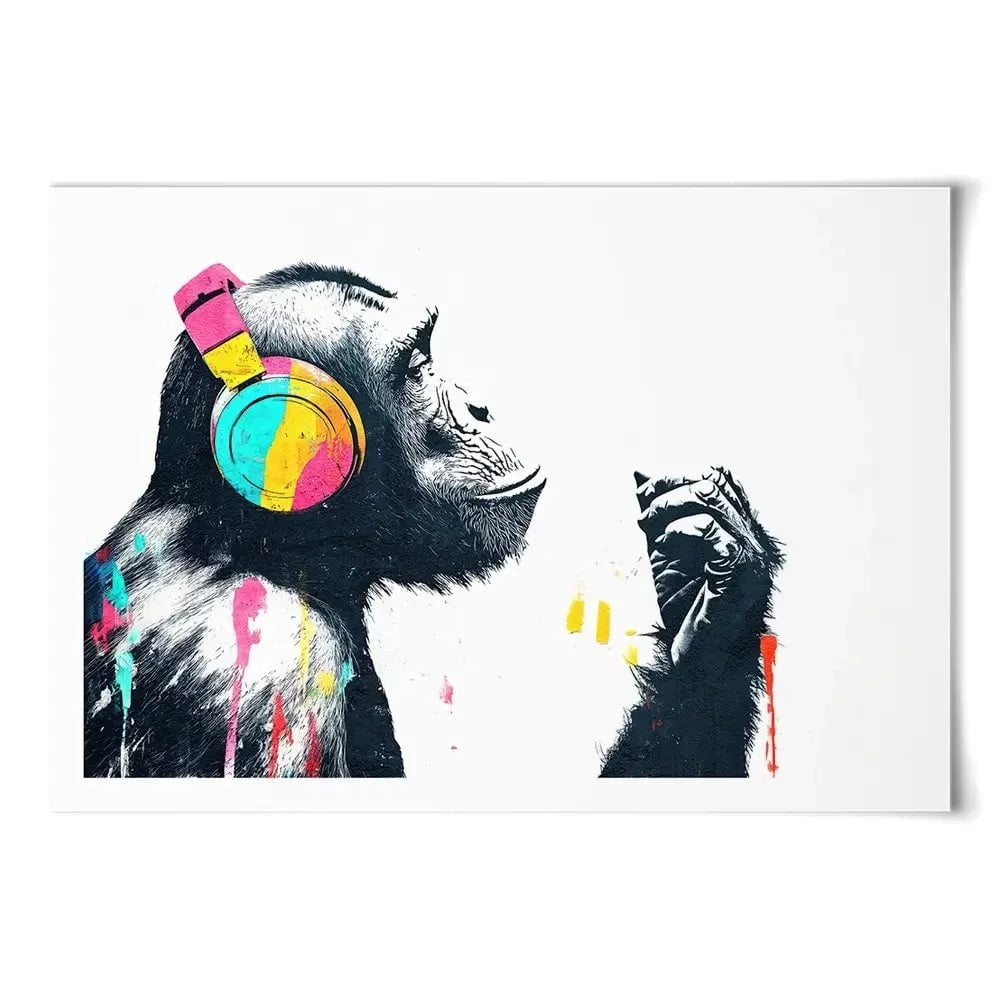 Ape On Air Art Print Ape On Air Art Print wall art product Svetlana Aleynikova