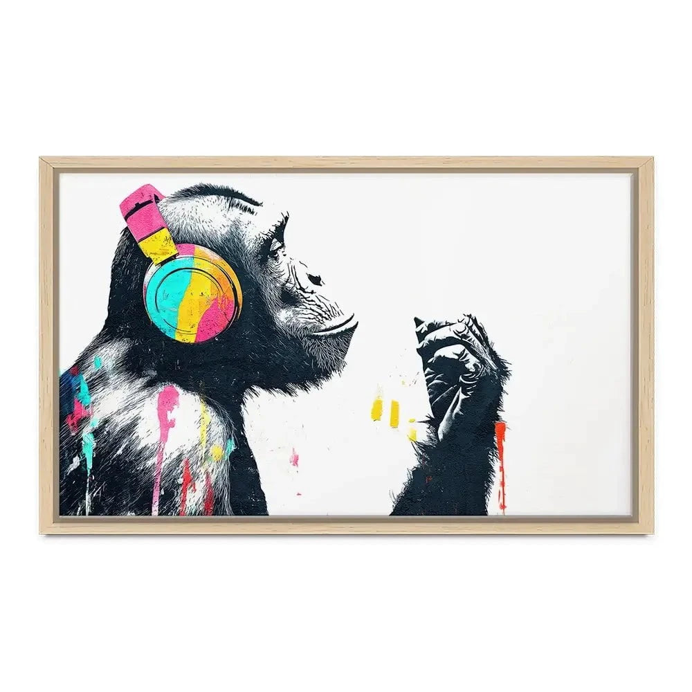 Ape On Air Canvas Print Ape On Air Canvas Print wall art product Svetlana Aleynikova