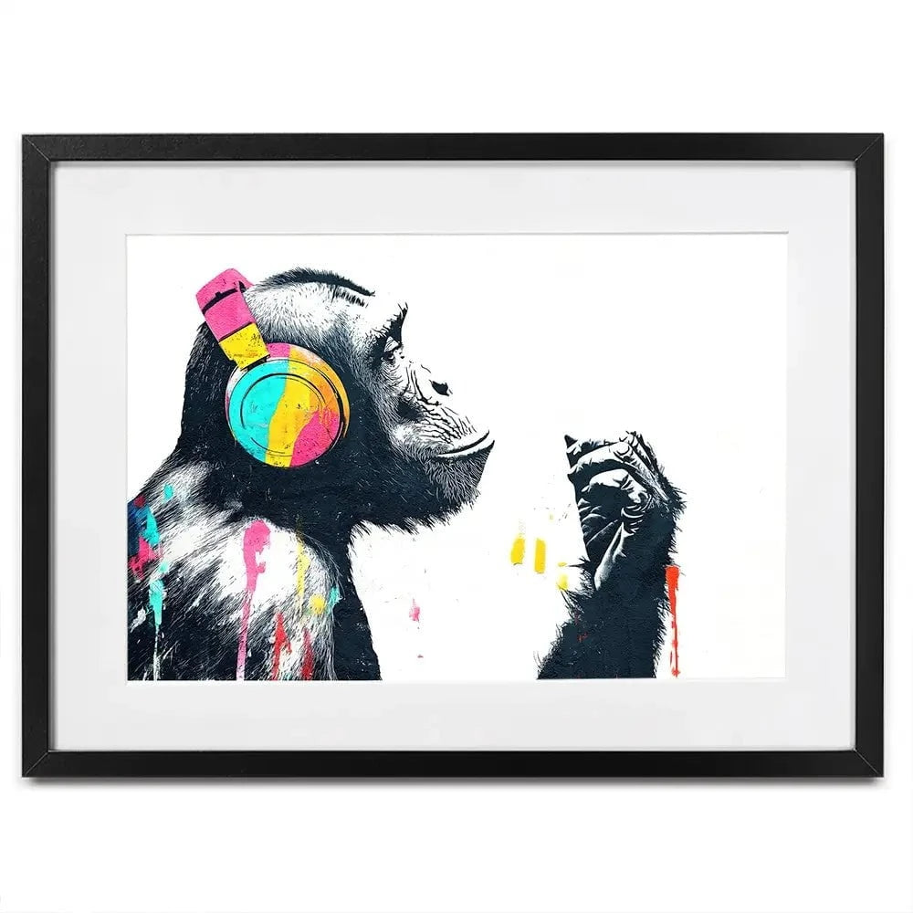 Ape On Air Framed Art Print Ape On Air Framed Art Print wall art product Svetlana Aleynikova