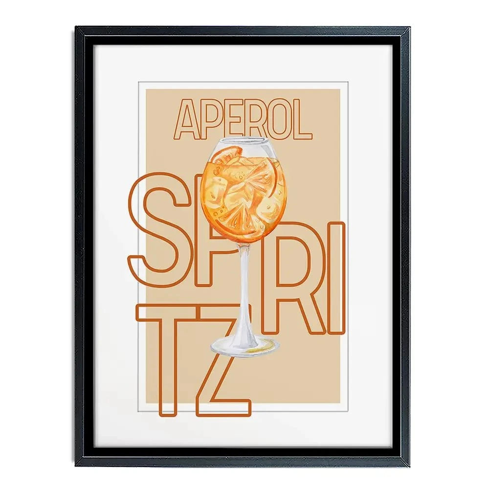 Aperol Spritz Canvas Print Aperol Spritz Canvas Print wall art product Art Print Shop
