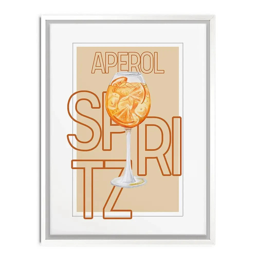 Aperol Spritz Canvas Print Aperol Spritz Canvas Print wall art product Art Print Shop