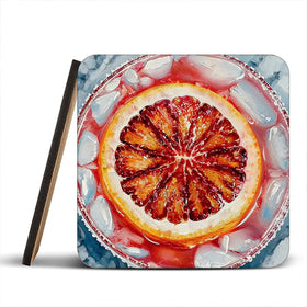 Aperol Spritz Cocktail Coaster Set Aperol Spritz Cocktail Coaster Set wall art product David Alexander Elder