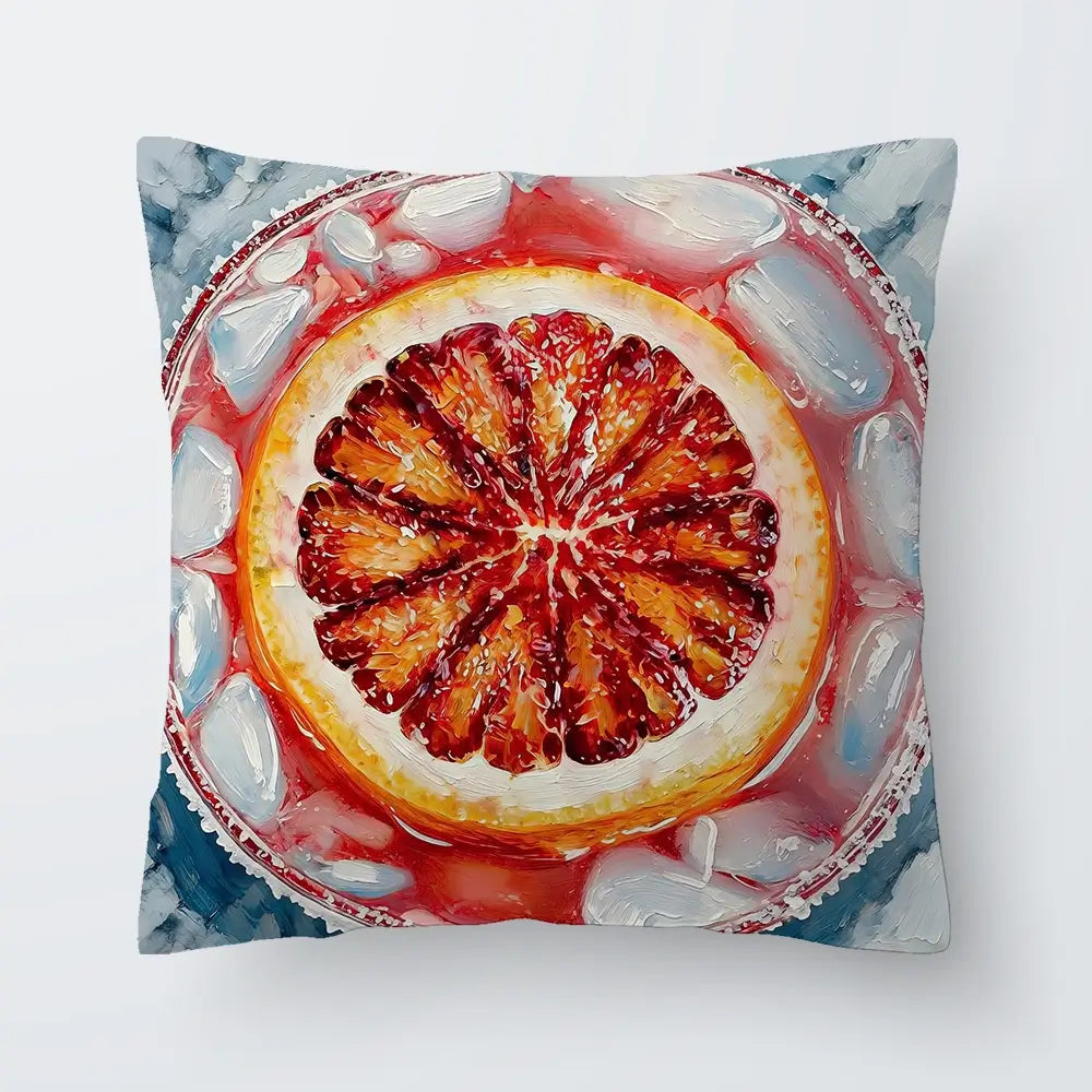 Aperol Spritz Cocktail Cushion Aperol Spritz Cocktail Cushion wall art product David Alexander Elder