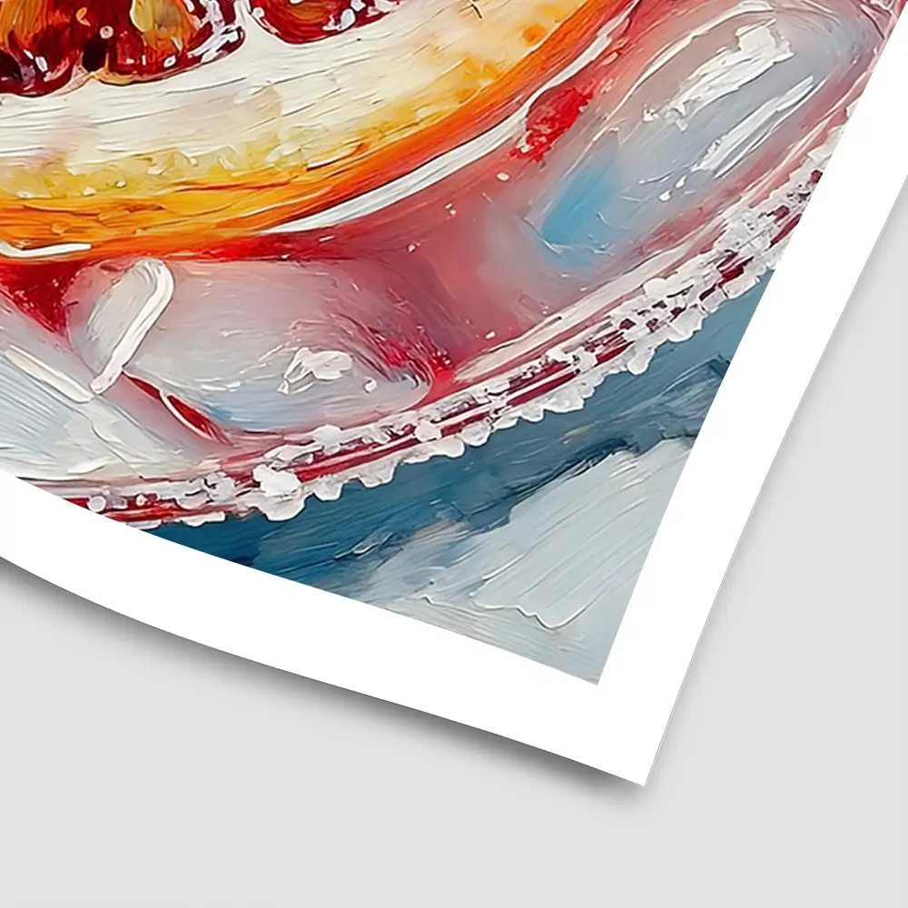 Aperol Spritz Cocktail Square Art Print Aperol Spritz Cocktail Square Art Print wall art product David Alexander Elder