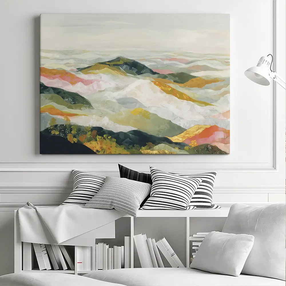Appalachian Mountains Canvas Print Appalachian Mountains Canvas Print wall art product Chromatic Storm Studio