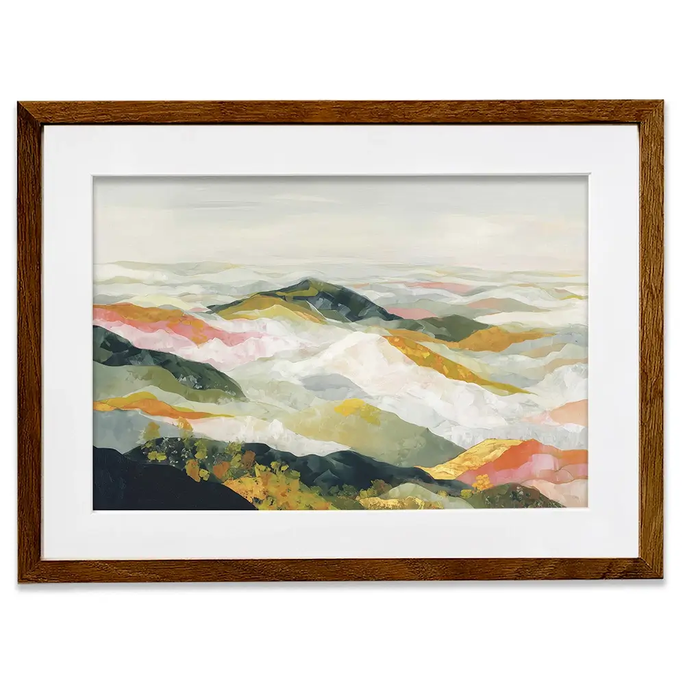 Appalachian Mountains Framed Art Print Appalachian Mountains Framed Art Print wall art product Chromatic Storm Studio