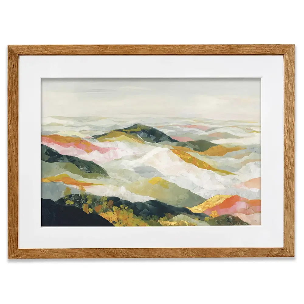 Appalachian Mountains Framed Art Print Appalachian Mountains Framed Art Print wall art product Chromatic Storm Studio