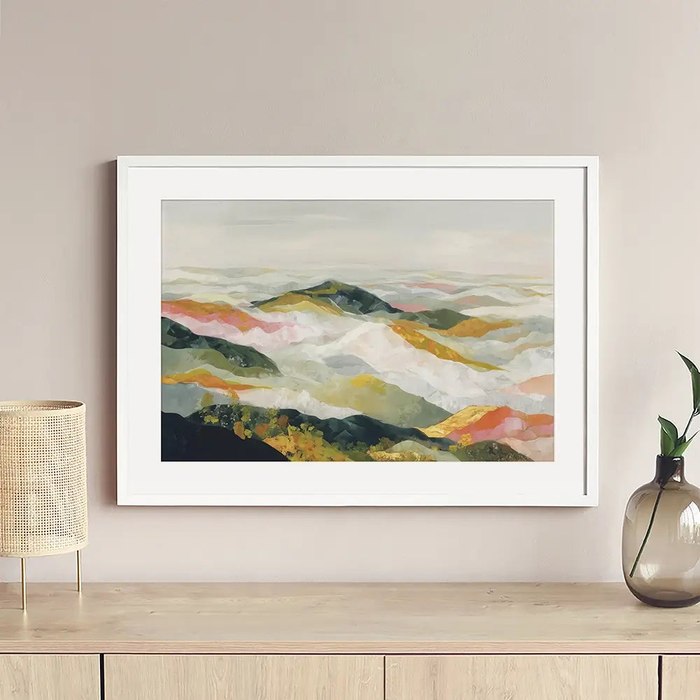 Appalachian Mountains Framed Art Print Appalachian Mountains Framed Art Print wall art product Chromatic Storm Studio