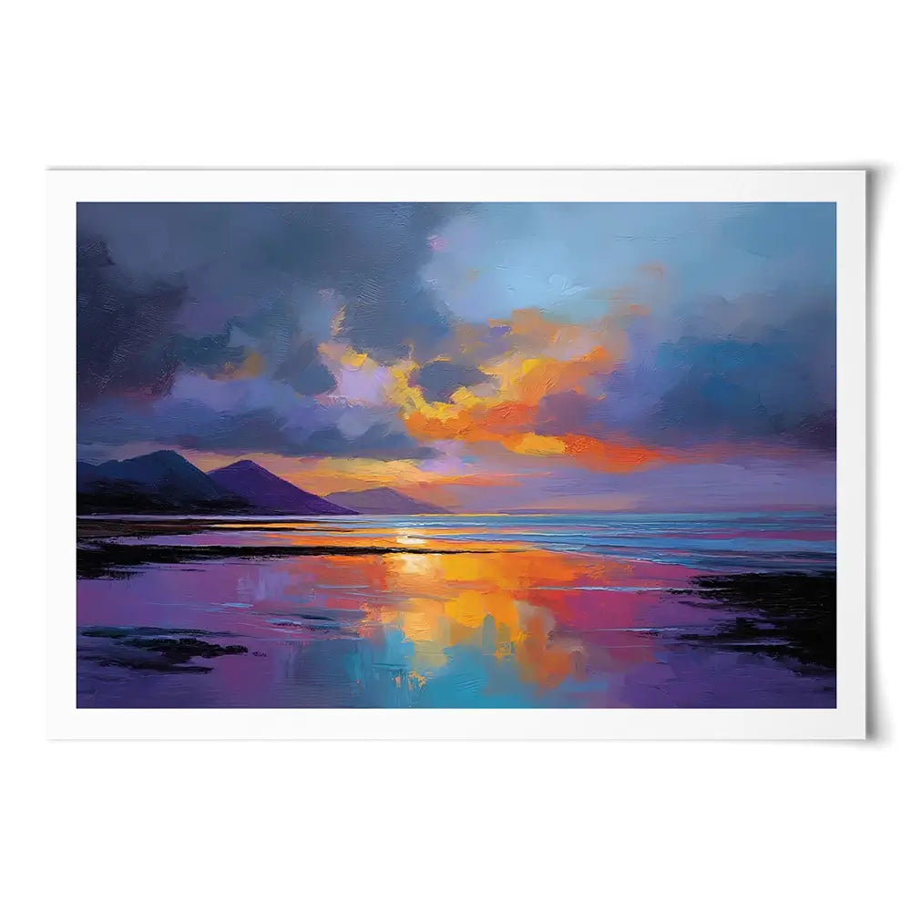 Ardnamurchan Dusk Art Print Ardnamurchan Dusk Art Print wall art product David Alexander Elder