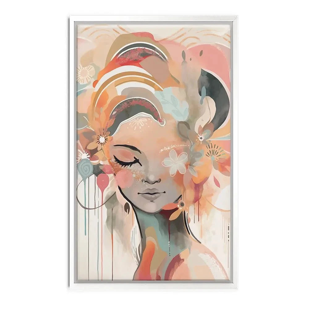 Aria Blossom Canvas Print Aria Blossom Canvas Print wall art product Isabella Karolewicz