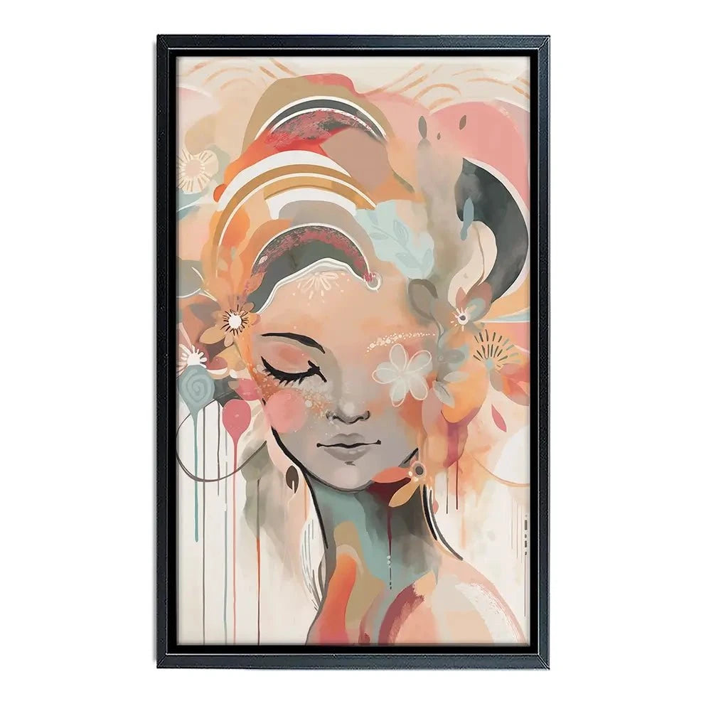 Aria Blossom Canvas Print Aria Blossom Canvas Print wall art product Isabella Karolewicz