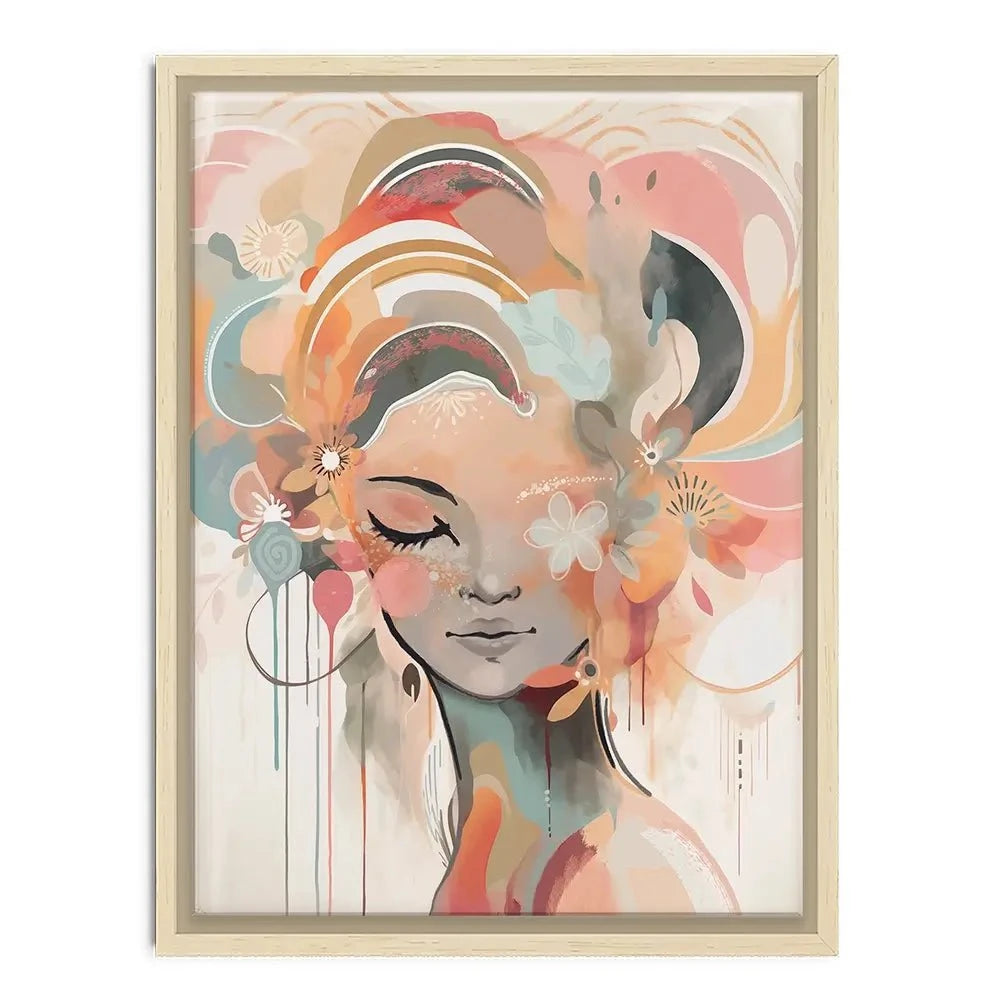 Aria Blossom Canvas Print Aria Blossom Canvas Print wall art product Isabella Karolewicz