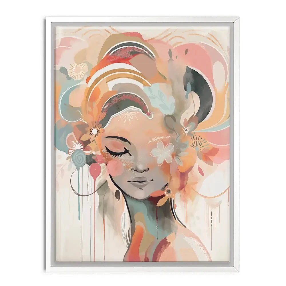 Aria Blossom Canvas Print Aria Blossom Canvas Print wall art product Isabella Karolewicz