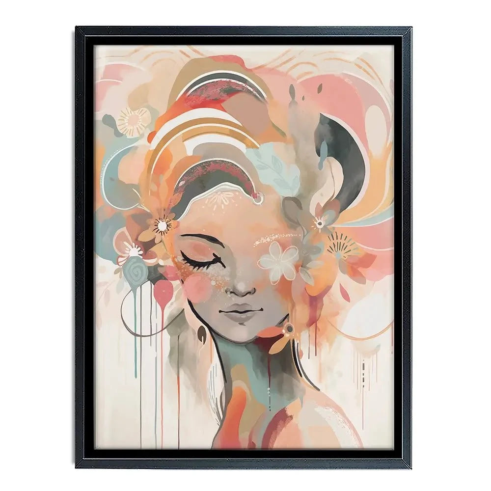 Aria Blossom Canvas Print Aria Blossom Canvas Print wall art product Isabella Karolewicz