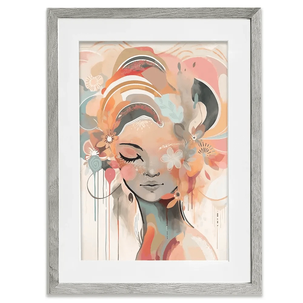 Aria Blossom Framed Art Print Aria Blossom Framed Art Print wall art product Isabella Karolewicz