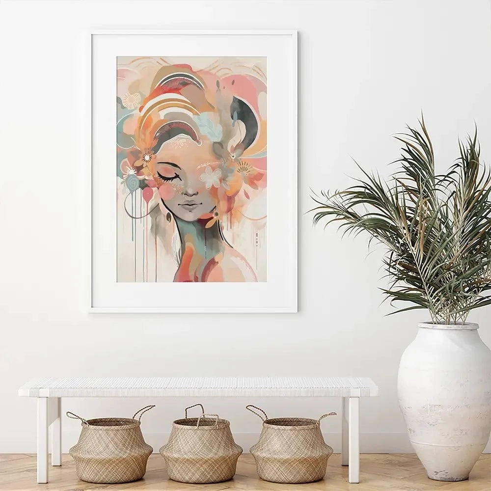 Aria Blossom Framed Art Print Aria Blossom Framed Art Print wall art product Isabella Karolewicz